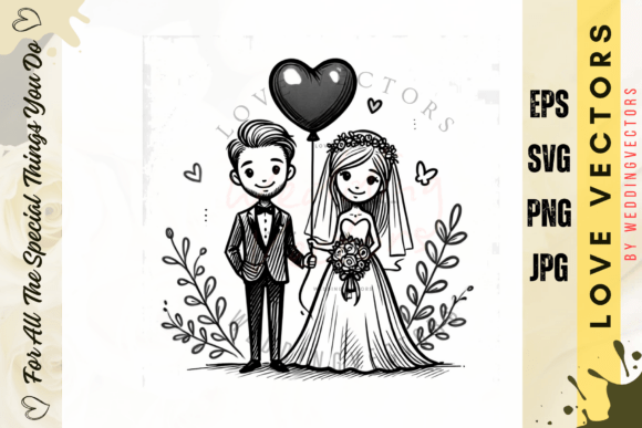Bringing Wedding Bliss to Life with C3108 Vectors