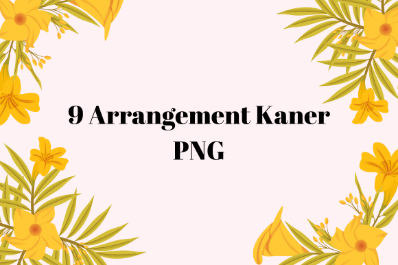 Kaner Clipart: A Floral Design Asset for Wedding Decor