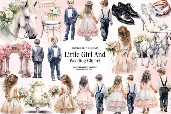 Little Boy and Girl Wedding Sublimation: A Designer's Guide to Whimsical Charm