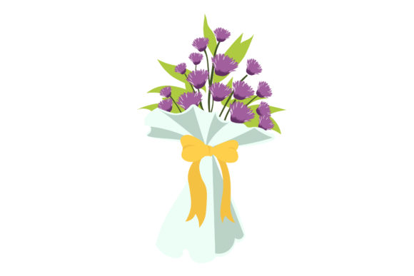 Purple Wedding Flower Bouquet: A Typeface of Elegance and Emotion
