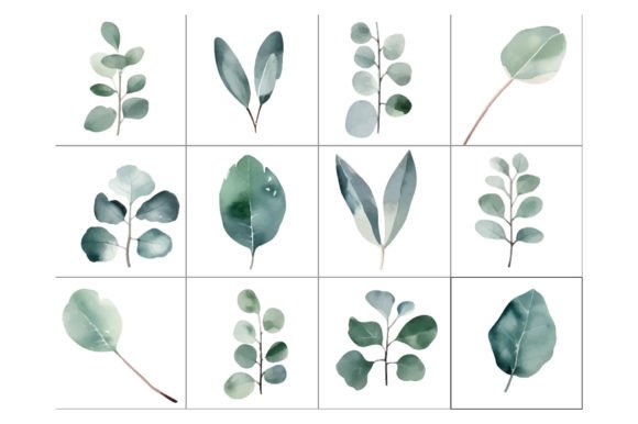 Sage Green Wedding Greenery Clip Art: Elevate Your Designs