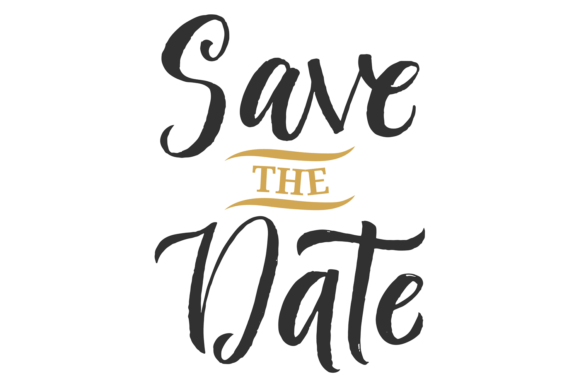The Art of Wedding Invitation Calligraphy: Save the Date